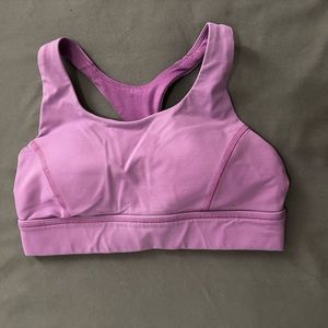 Lululemon Sports Bra, Purple, Size 4